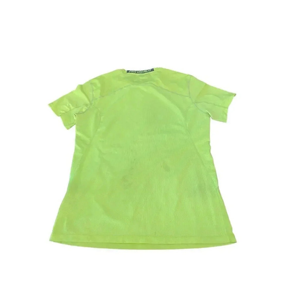 Nike Pro Combat Men's Green Short Sleeve Crew Neck Dri-Fit T-Shirt Size Large - Picture 4 of 4